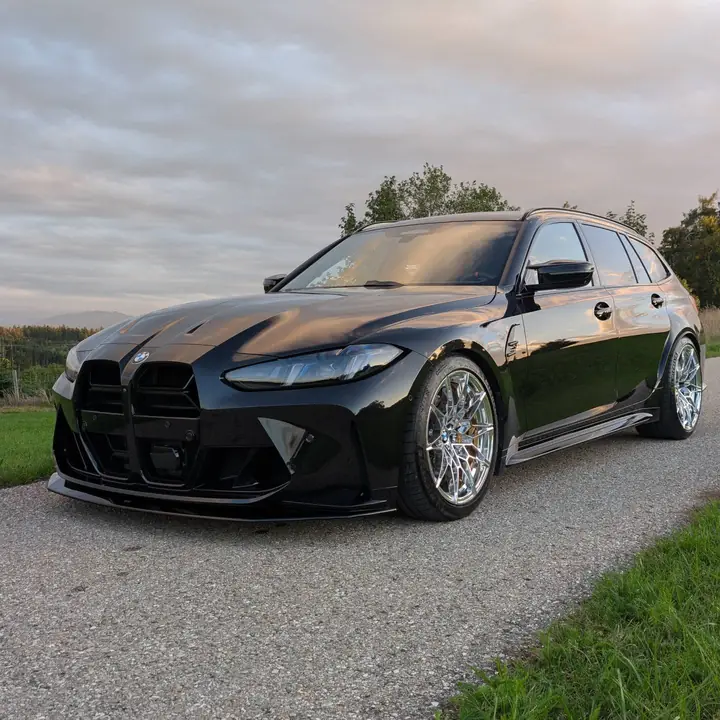 Sunset Ride: BMW M3 Competition mit mehrstufiger Politur und Innenraumaufbereitung